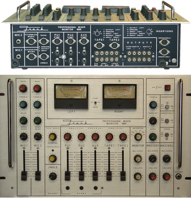 table de mixage frank