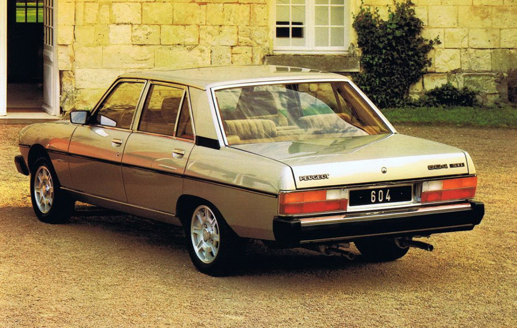 Peugeot 604 Profil arrière - Echoretro