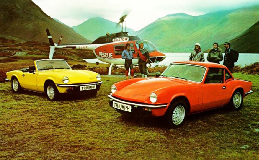 Oldtimer Triumph Spitfire 1500 1975 80 Echoretro